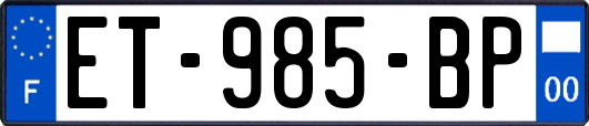 ET-985-BP