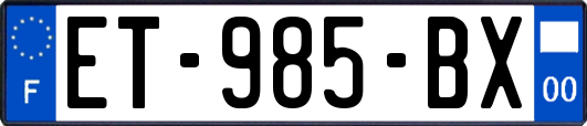 ET-985-BX