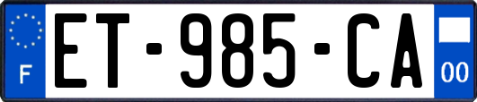 ET-985-CA