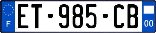 ET-985-CB