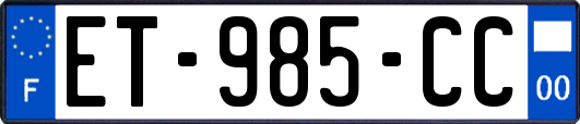 ET-985-CC
