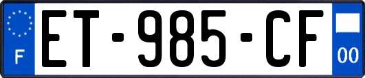ET-985-CF