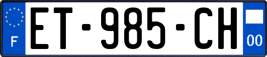 ET-985-CH