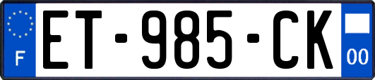 ET-985-CK