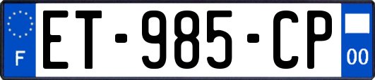 ET-985-CP