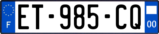 ET-985-CQ