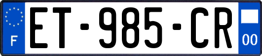 ET-985-CR