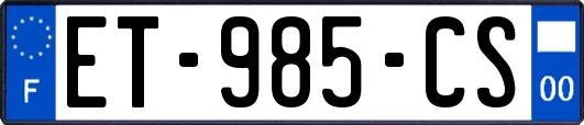 ET-985-CS