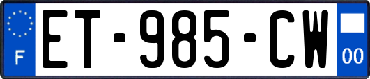 ET-985-CW