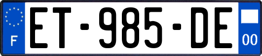 ET-985-DE