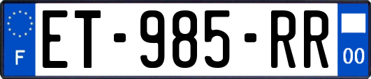 ET-985-RR