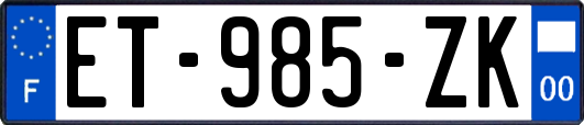 ET-985-ZK