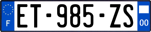 ET-985-ZS