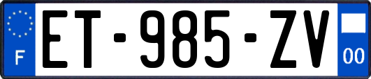 ET-985-ZV