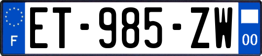 ET-985-ZW