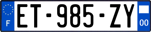 ET-985-ZY