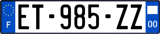 ET-985-ZZ