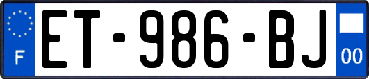 ET-986-BJ
