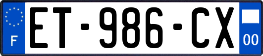 ET-986-CX