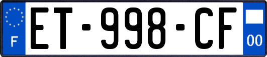 ET-998-CF