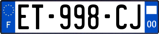 ET-998-CJ