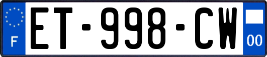 ET-998-CW