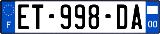 ET-998-DA