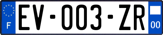 EV-003-ZR