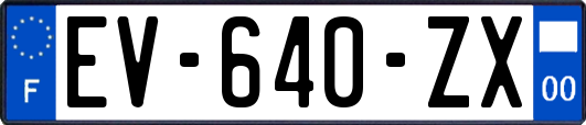 EV-640-ZX