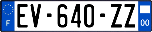 EV-640-ZZ