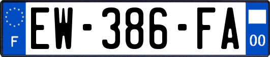 EW-386-FA