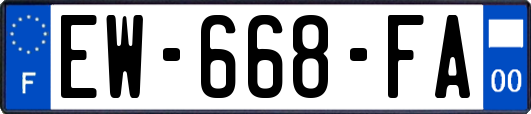 EW-668-FA