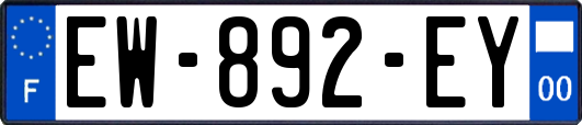 EW-892-EY