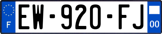 EW-920-FJ