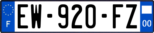 EW-920-FZ