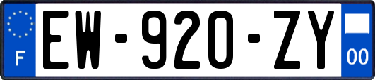 EW-920-ZY