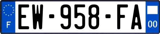 EW-958-FA