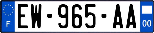 EW-965-AA