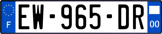EW-965-DR