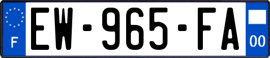 EW-965-FA