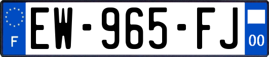 EW-965-FJ