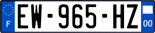 EW-965-HZ