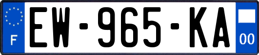 EW-965-KA