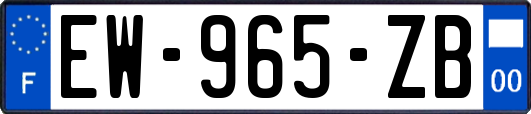 EW-965-ZB