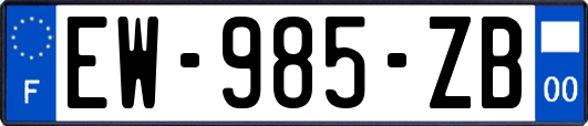 EW-985-ZB