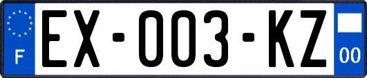 EX-003-KZ