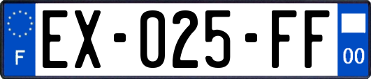 EX-025-FF