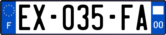 EX-035-FA