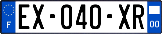 EX-040-XR