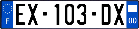 EX-103-DX